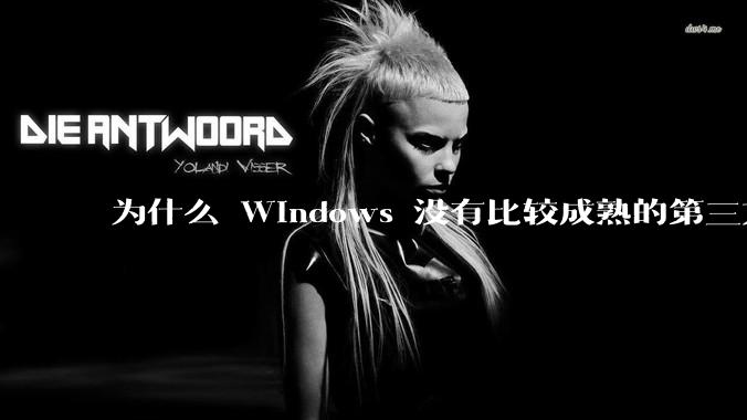 为什么 Windows 没有比较成熟的第三方桌面环境（explorer.exe）？